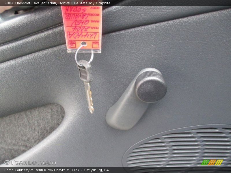 Arrival Blue Metallic / Graphite 2004 Chevrolet Cavalier Sedan
