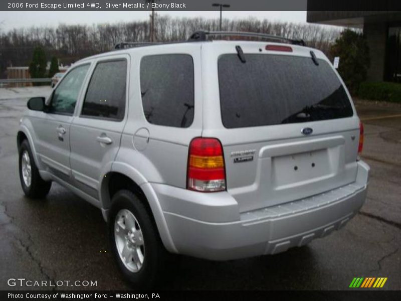 Silver Metallic / Ebony Black 2006 Ford Escape Limited 4WD