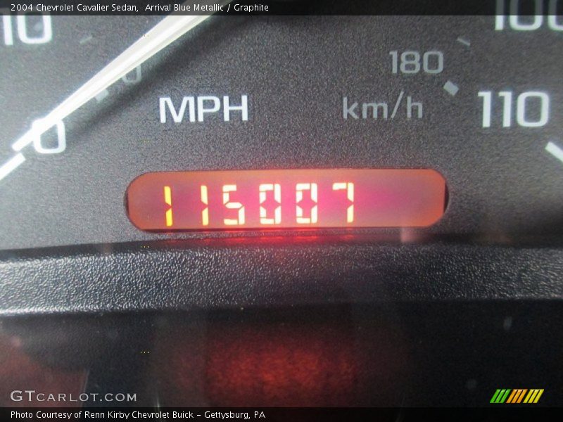 Arrival Blue Metallic / Graphite 2004 Chevrolet Cavalier Sedan