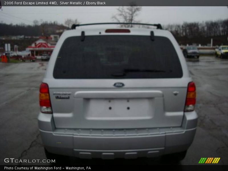 Silver Metallic / Ebony Black 2006 Ford Escape Limited 4WD