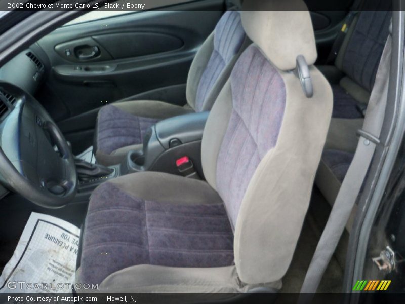 Black / Ebony 2002 Chevrolet Monte Carlo LS