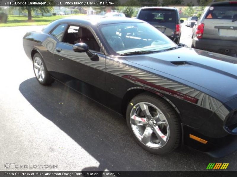 Pitch Black / Dark Slate Gray 2013 Dodge Challenger SXT Plus