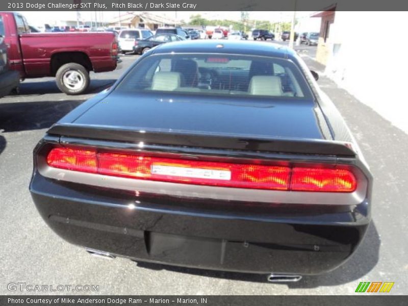 Pitch Black / Dark Slate Gray 2013 Dodge Challenger SXT Plus