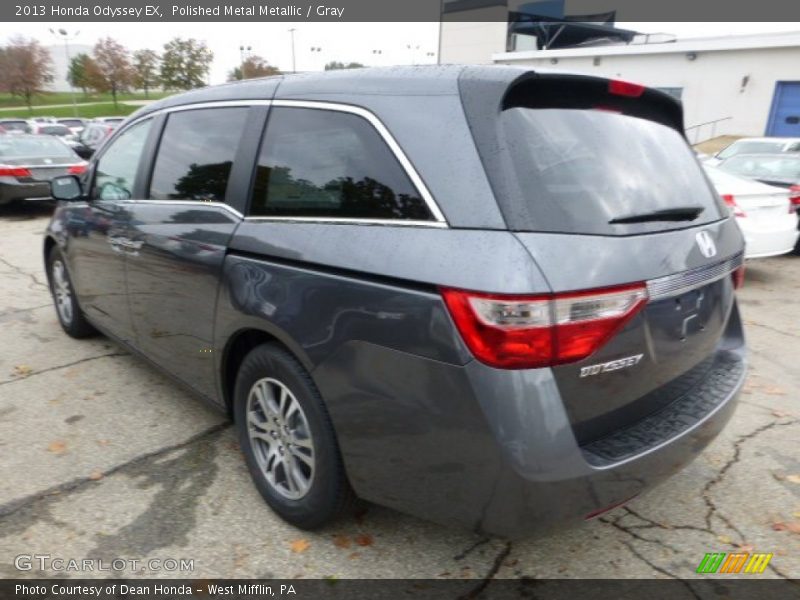 Polished Metal Metallic / Gray 2013 Honda Odyssey EX