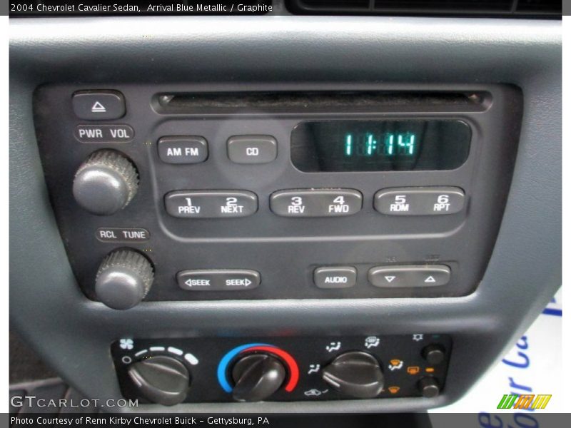 Arrival Blue Metallic / Graphite 2004 Chevrolet Cavalier Sedan