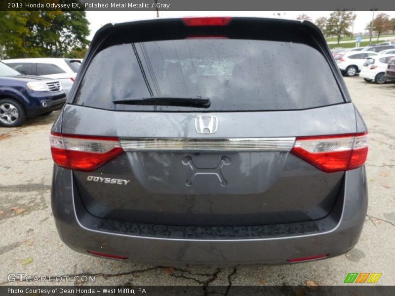 Polished Metal Metallic / Gray 2013 Honda Odyssey EX