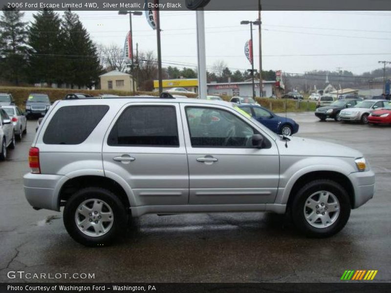 Silver Metallic / Ebony Black 2006 Ford Escape Limited 4WD