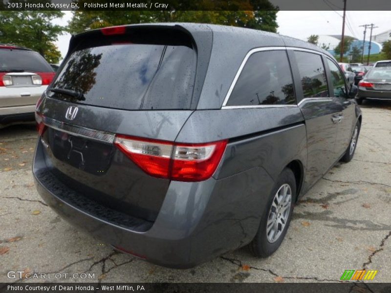 Polished Metal Metallic / Gray 2013 Honda Odyssey EX