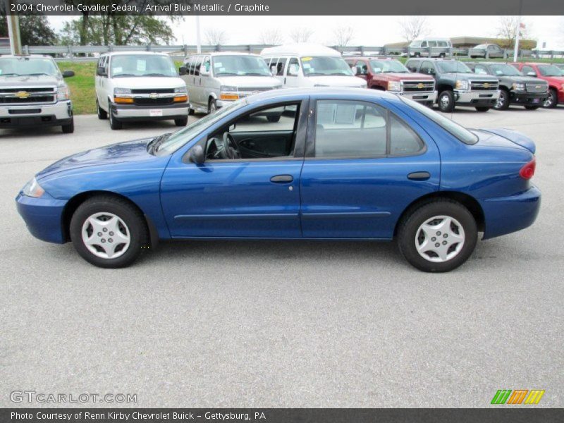 Arrival Blue Metallic / Graphite 2004 Chevrolet Cavalier Sedan