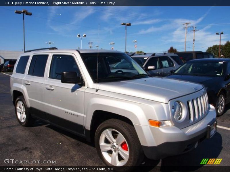 Bright Silver Metallic / Dark Slate Gray 2011 Jeep Patriot Latitude