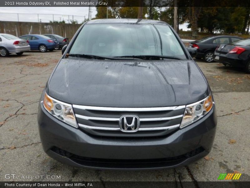 Polished Metal Metallic / Gray 2013 Honda Odyssey EX