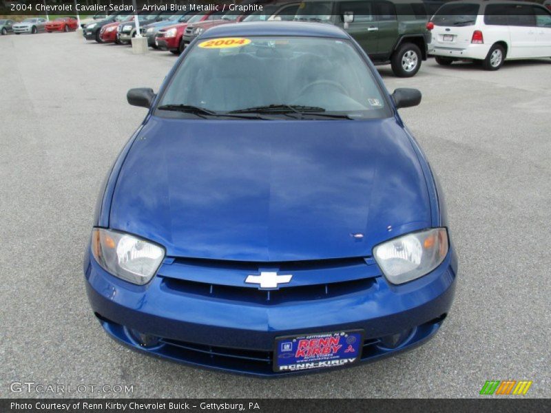 Arrival Blue Metallic / Graphite 2004 Chevrolet Cavalier Sedan