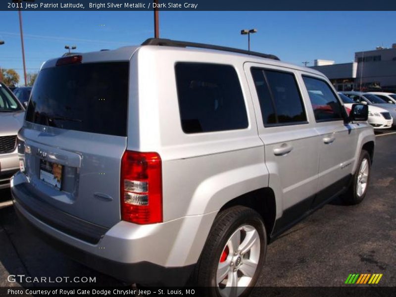 Bright Silver Metallic / Dark Slate Gray 2011 Jeep Patriot Latitude