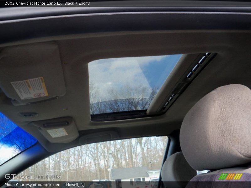 Black / Ebony 2002 Chevrolet Monte Carlo LS