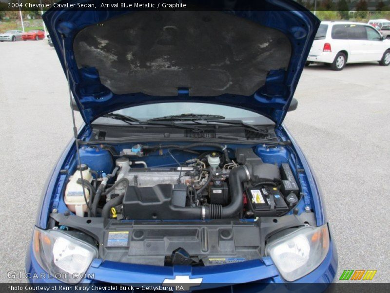 Arrival Blue Metallic / Graphite 2004 Chevrolet Cavalier Sedan