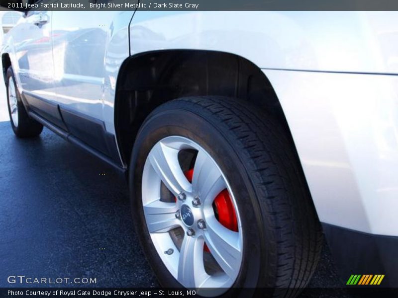 Bright Silver Metallic / Dark Slate Gray 2011 Jeep Patriot Latitude