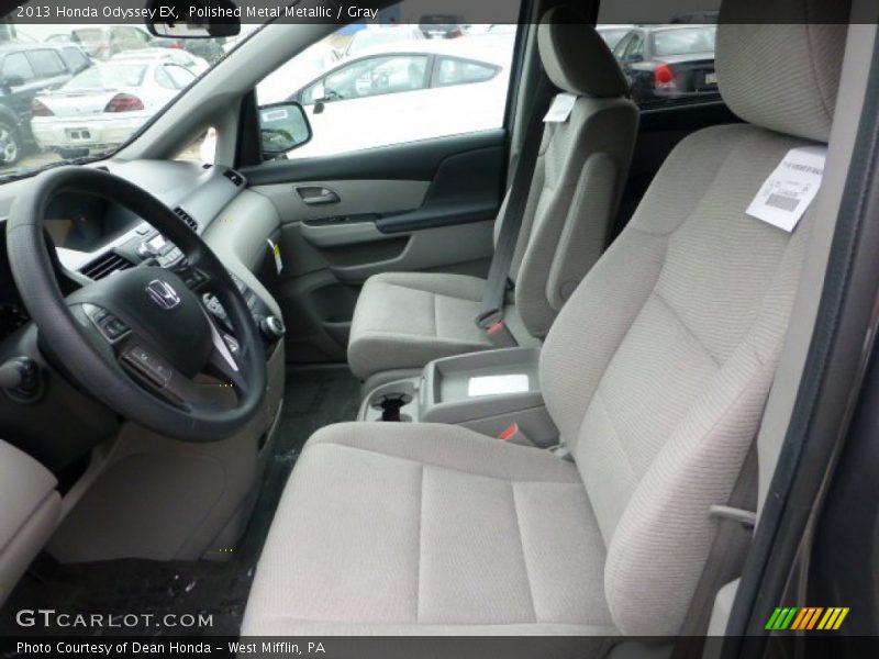 Polished Metal Metallic / Gray 2013 Honda Odyssey EX