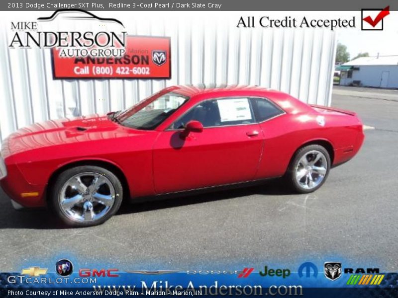 Redline 3-Coat Pearl / Dark Slate Gray 2013 Dodge Challenger SXT Plus