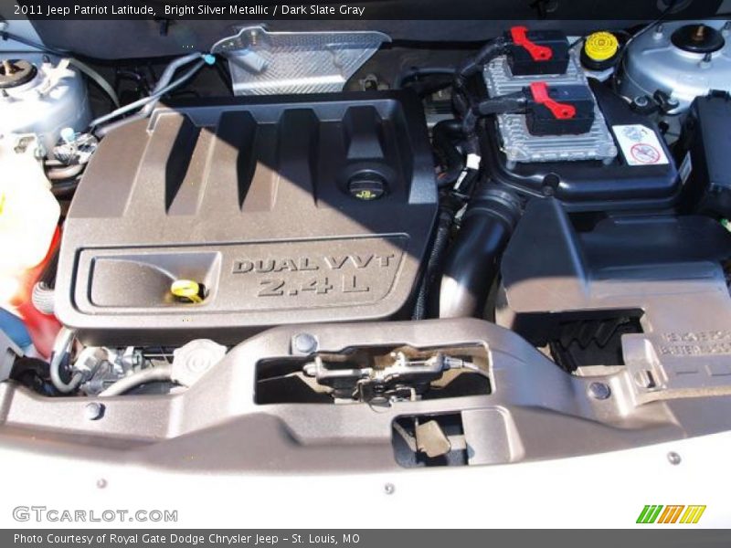 Bright Silver Metallic / Dark Slate Gray 2011 Jeep Patriot Latitude