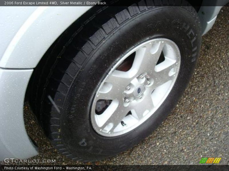 Silver Metallic / Ebony Black 2006 Ford Escape Limited 4WD