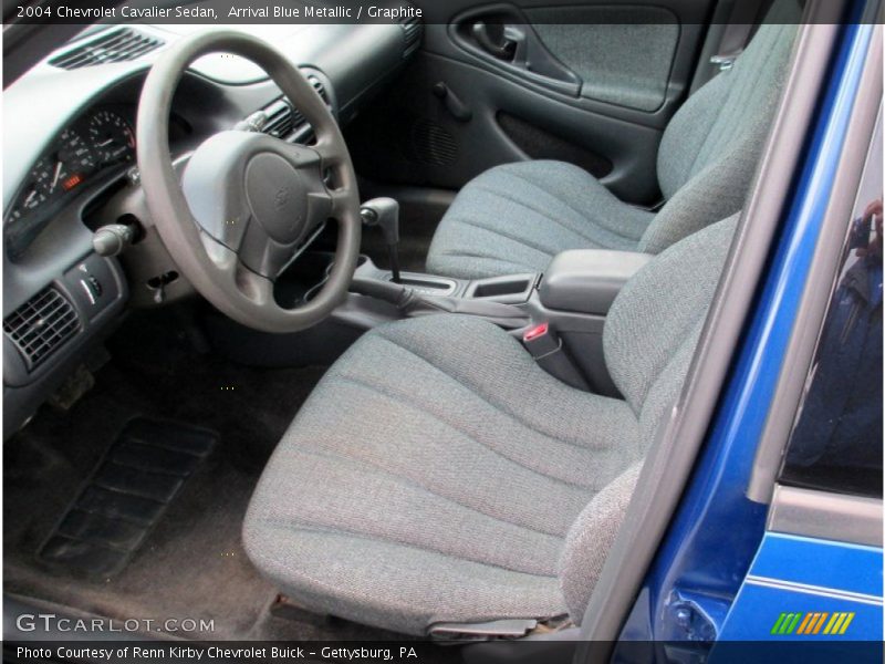Arrival Blue Metallic / Graphite 2004 Chevrolet Cavalier Sedan