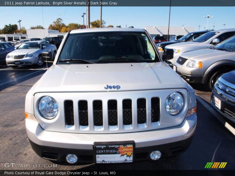 Bright Silver Metallic / Dark Slate Gray 2011 Jeep Patriot Latitude