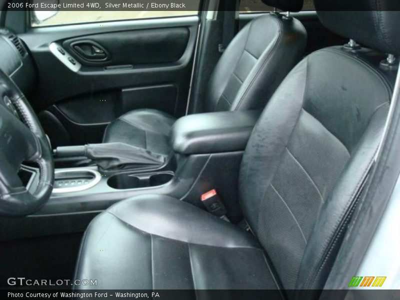 Silver Metallic / Ebony Black 2006 Ford Escape Limited 4WD