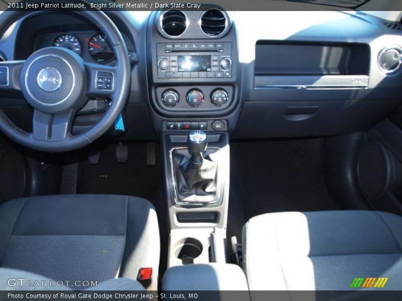 Bright Silver Metallic / Dark Slate Gray 2011 Jeep Patriot Latitude