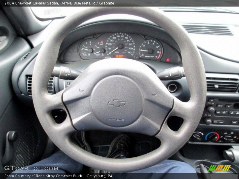 Arrival Blue Metallic / Graphite 2004 Chevrolet Cavalier Sedan