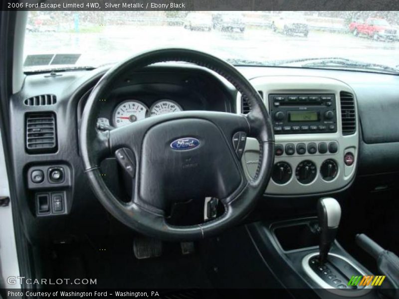 Silver Metallic / Ebony Black 2006 Ford Escape Limited 4WD