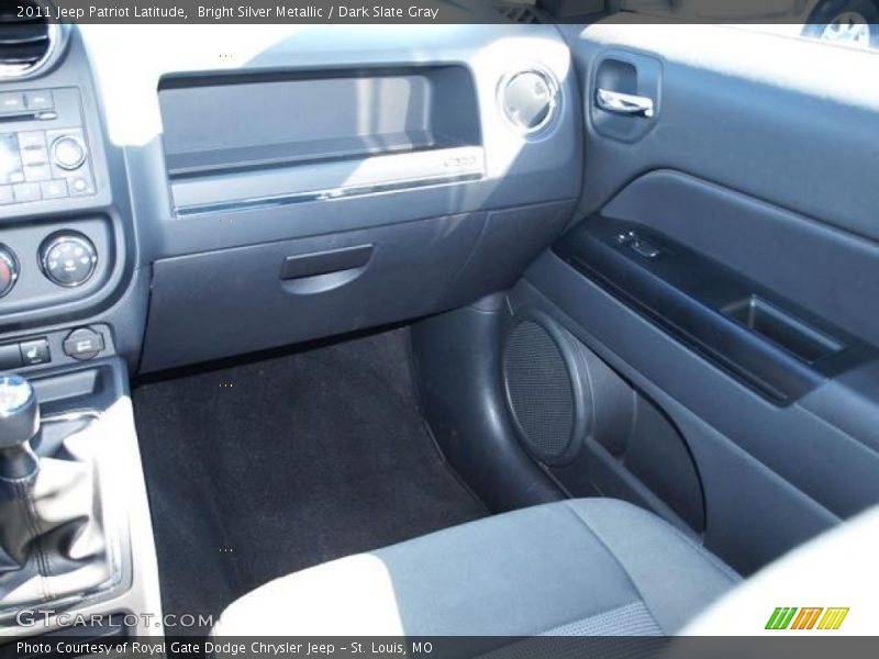 Bright Silver Metallic / Dark Slate Gray 2011 Jeep Patriot Latitude