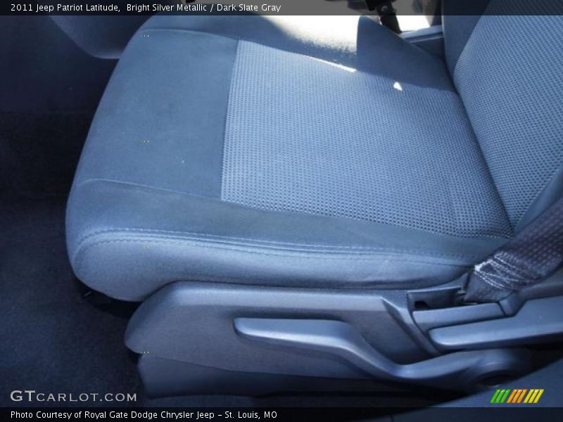 Bright Silver Metallic / Dark Slate Gray 2011 Jeep Patriot Latitude