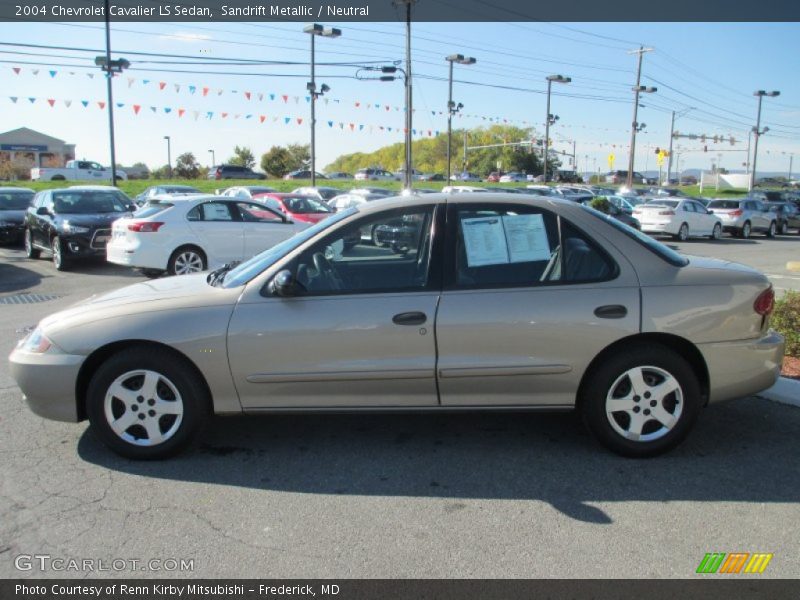 Sandrift Metallic / Neutral 2004 Chevrolet Cavalier LS Sedan