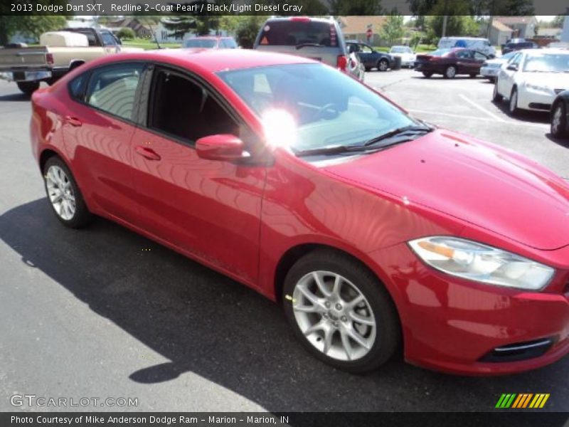 Redline 2-Coat Pearl / Black/Light Diesel Gray 2013 Dodge Dart SXT