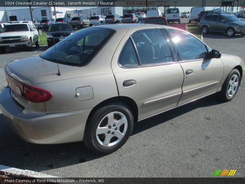 Sandrift Metallic / Neutral 2004 Chevrolet Cavalier LS Sedan