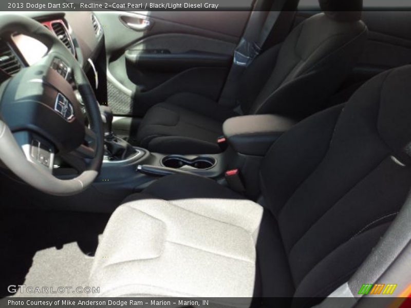 Redline 2-Coat Pearl / Black/Light Diesel Gray 2013 Dodge Dart SXT