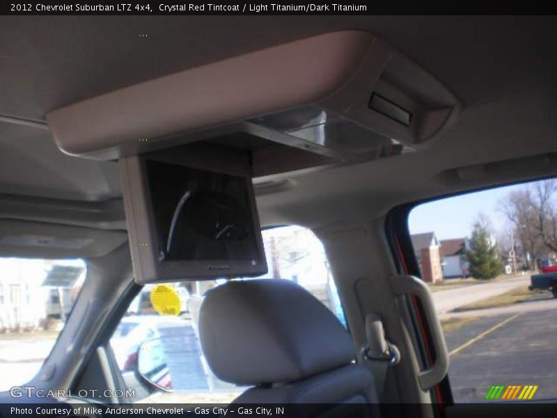 Crystal Red Tintcoat / Light Titanium/Dark Titanium 2012 Chevrolet Suburban LTZ 4x4