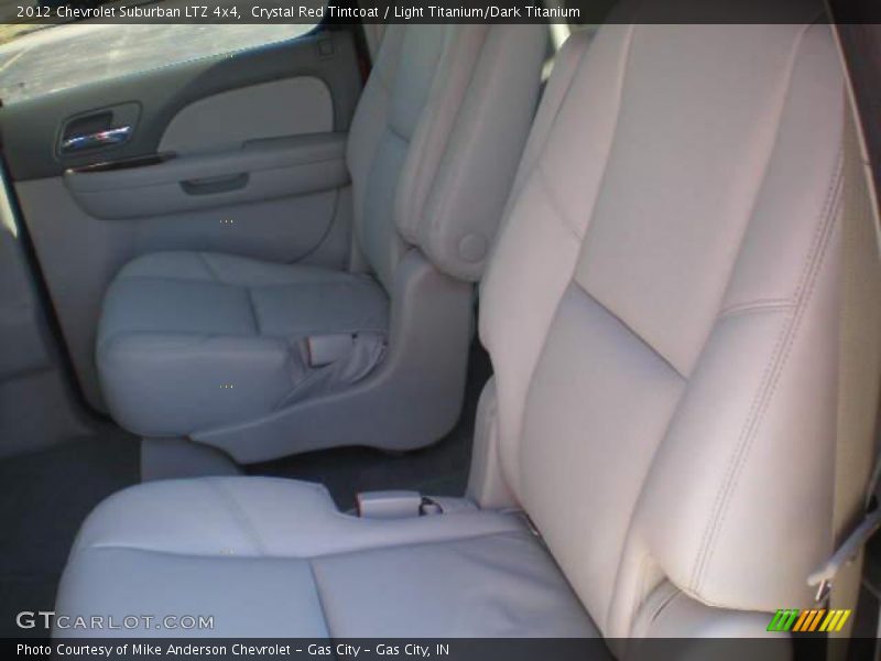 Crystal Red Tintcoat / Light Titanium/Dark Titanium 2012 Chevrolet Suburban LTZ 4x4