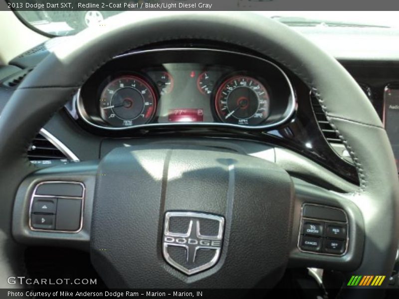 Redline 2-Coat Pearl / Black/Light Diesel Gray 2013 Dodge Dart SXT