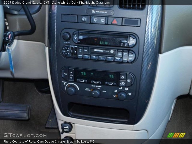 Stone White / Dark Khaki/Light Graystone 2005 Dodge Grand Caravan SXT
