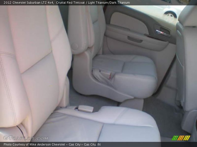Crystal Red Tintcoat / Light Titanium/Dark Titanium 2012 Chevrolet Suburban LTZ 4x4