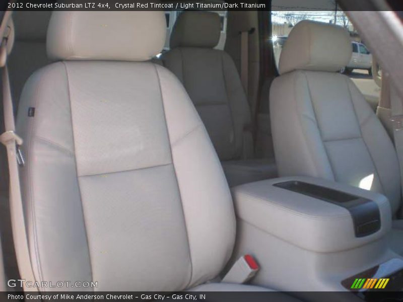 Crystal Red Tintcoat / Light Titanium/Dark Titanium 2012 Chevrolet Suburban LTZ 4x4
