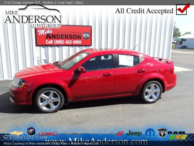 Redline 2-Coat Pearl / Black 2013 Dodge Avenger SXT