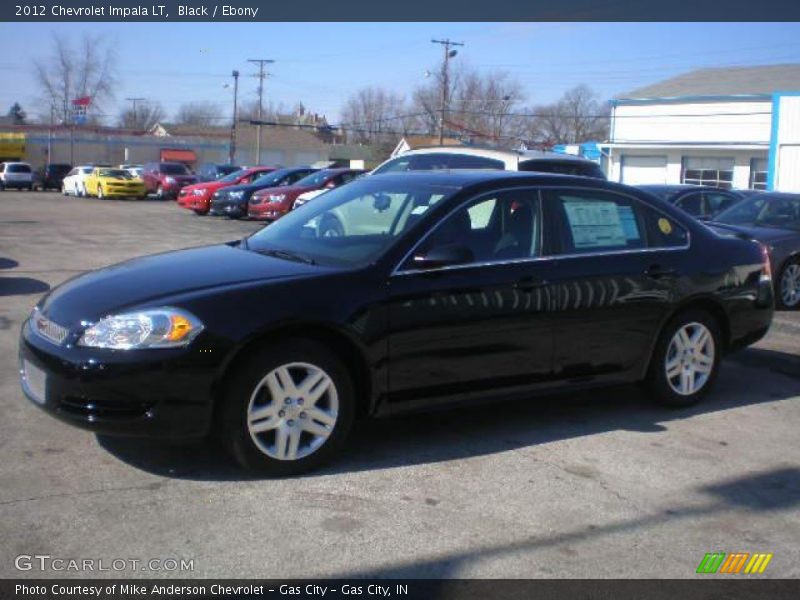 Black / Ebony 2012 Chevrolet Impala LT