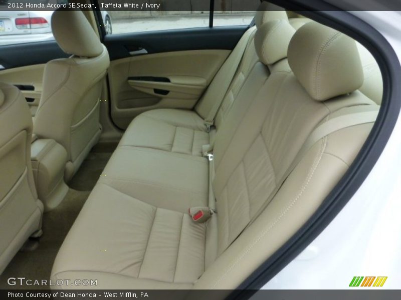 Taffeta White / Ivory 2012 Honda Accord SE Sedan