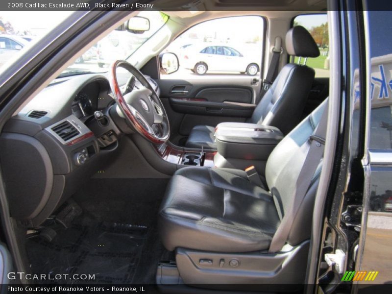 Black Raven / Ebony 2008 Cadillac Escalade AWD