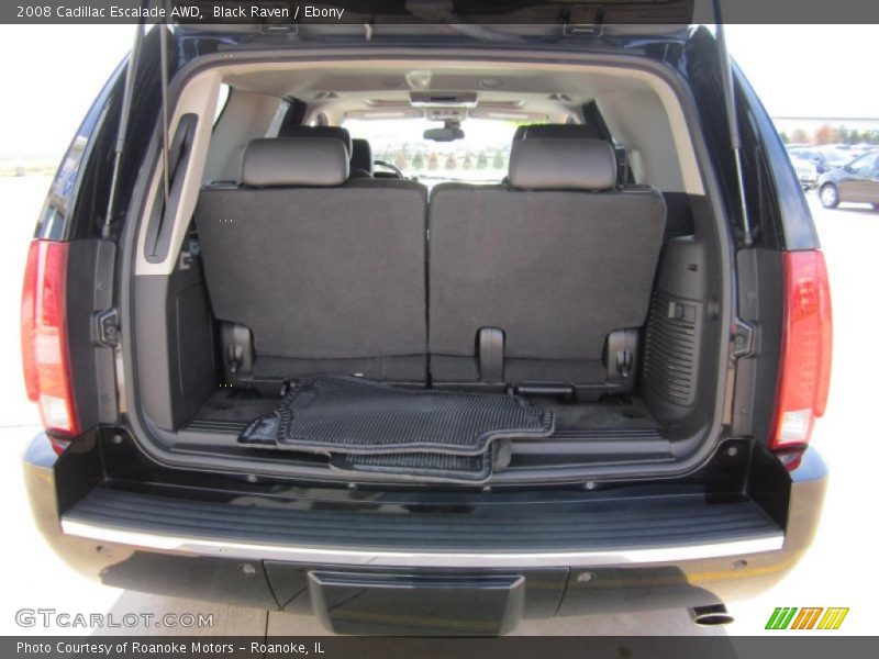 Black Raven / Ebony 2008 Cadillac Escalade AWD