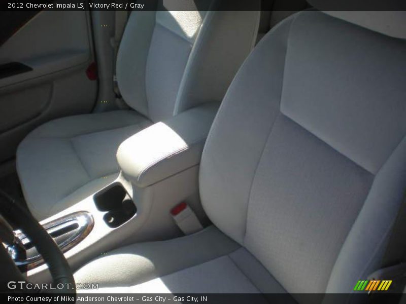 Victory Red / Gray 2012 Chevrolet Impala LS