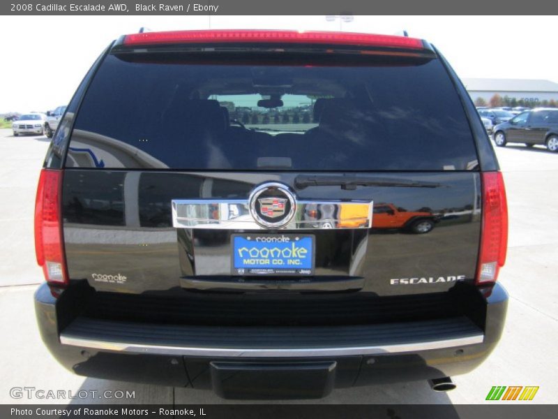 Black Raven / Ebony 2008 Cadillac Escalade AWD