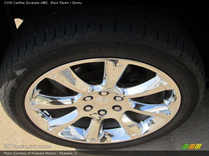 Black Raven / Ebony 2008 Cadillac Escalade AWD